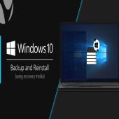 آموزش بکاپ گیری از فایل ها و نصب دوباره ویندوز 10 با فایل ریکاوری