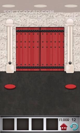دانلود One Hundred (100) Floors 3.1.0.0 for Android - دانلود بازی بسیار معروف و مشکل صد طبقه برای اندروید - سافت گذر