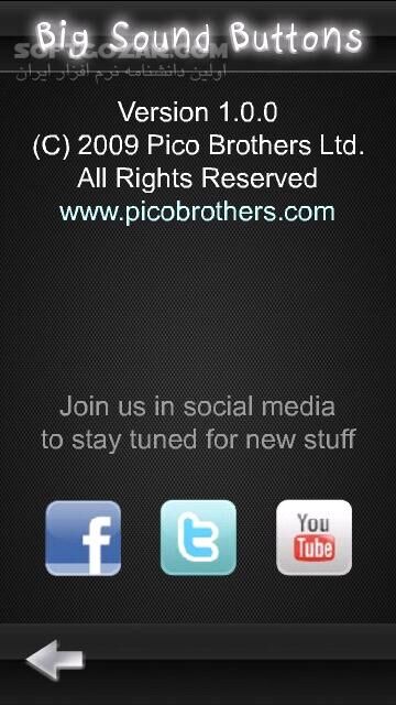 دانلود Pico Brothers Sound Buttons 1.00 for Symbian  - دانلود نرم افزار 101 صدای خاص با فشردن 101 دکمه با تصاویر مختلف برای سیمبین برای اندروید - سافت گذر