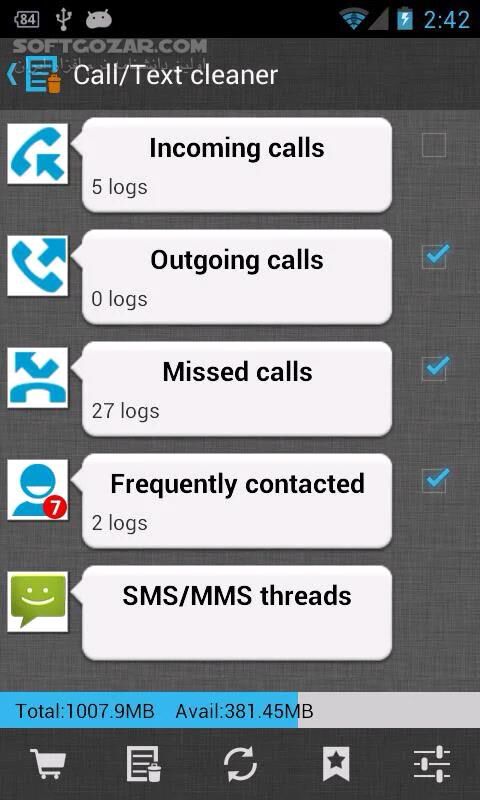 دانلود 1Tap Cleaner Pro 4.52 for Android +4.1 - دانلود پاکسازی با یک کلیک برای اندروید - سافت گذر