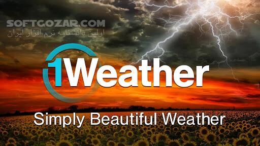 دانلود 1Weather Pro 7.0.0.2 for Android +6.0 - دانلود اعلام وضعیت و پیش بینی وضع آب و هوا برای اندروید - سافت گذر