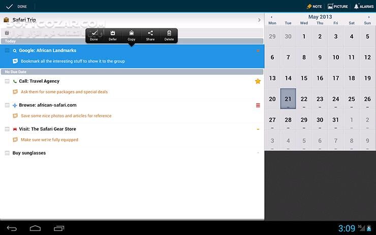 دانلود 2Do 2.15 for Android +5.0 - دانلود لیست کارهای روزانه برای اندروید - سافت گذر