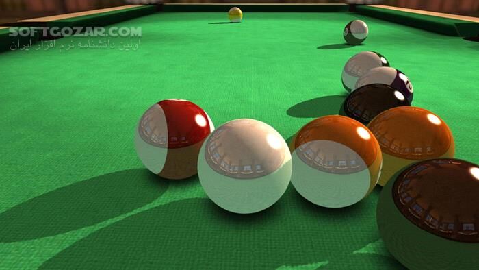 دانلود 3D Pool Billiards and Snooker - دانلود بازی بیلیارد برای کامپیوتر - سافت گذر