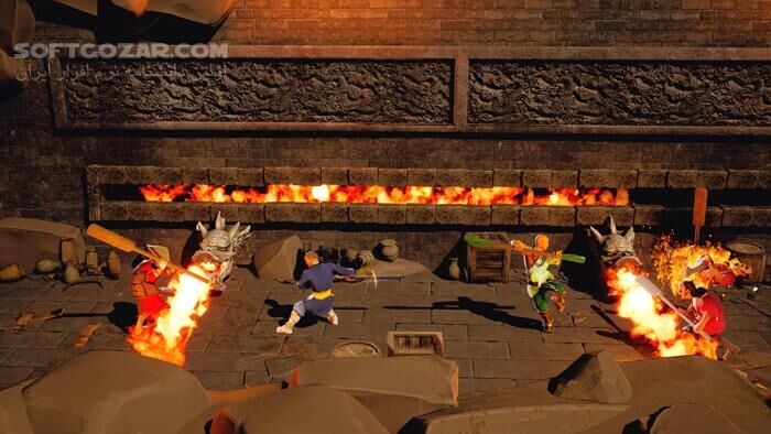 دانلود 9Monkeys of Shaolin - New Games Plus - دانلود بازی نُه میمون شائولین - سافت گذر