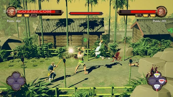 دانلود 9Monkeys of Shaolin - New Games Plus - دانلود بازی نُه میمون شائولین - سافت گذر