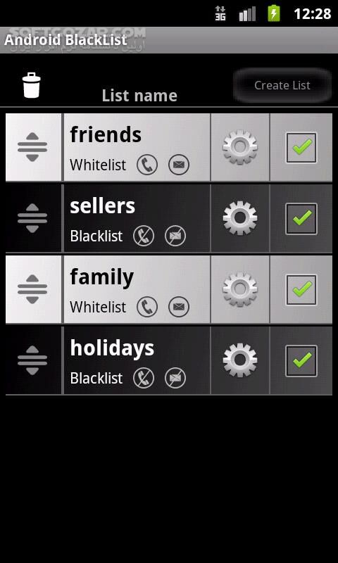 دانلود ABlackList 2.99 for Android - دانلود لیست سیاه تماس و پیام برای اندروید - سافت گذر