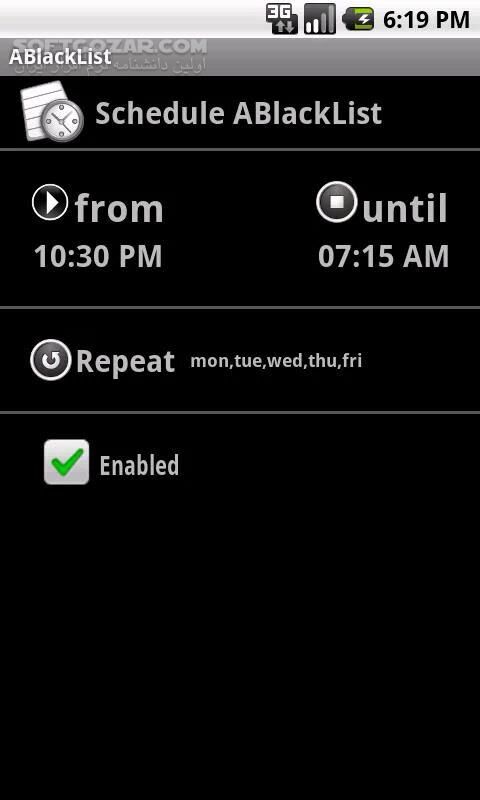 دانلود ABlackList 2.99 for Android - دانلود لیست سیاه تماس و پیام برای اندروید - سافت گذر