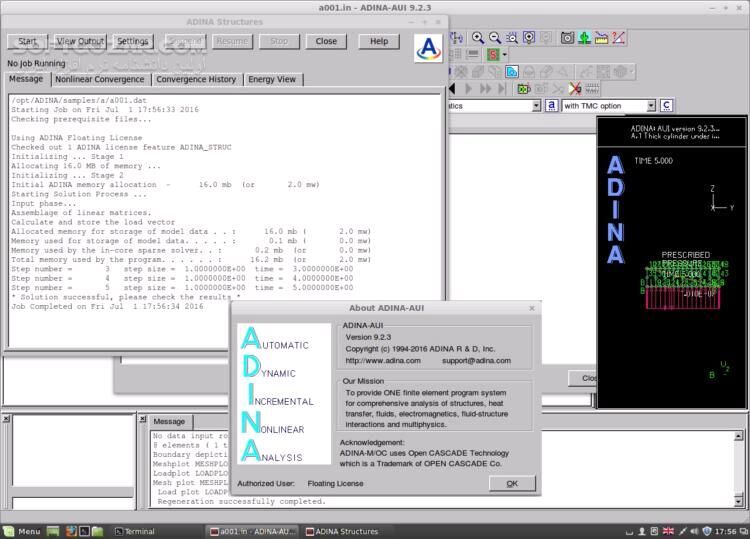 دانلود ADINA System 9.7.2 Win/Linux - دانلود ادینا نرم افزار شبیه سازی جامع مهندسی - سافت گذر