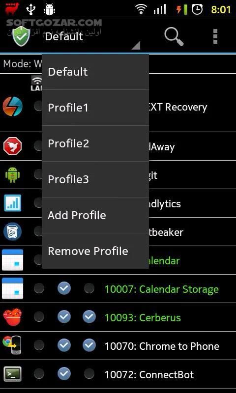 دانلود AFWall+ (Donate) 3.5.3 for Android +2.2 - دانلود فایروال اندروید برای اندروید - سافت گذر
