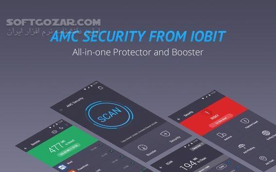 دانلود AMC Security - Antivirus Boost 5.12.1 for Android +2.3 - دانلود امنیت و ابزار برای اندروید - سافت گذر