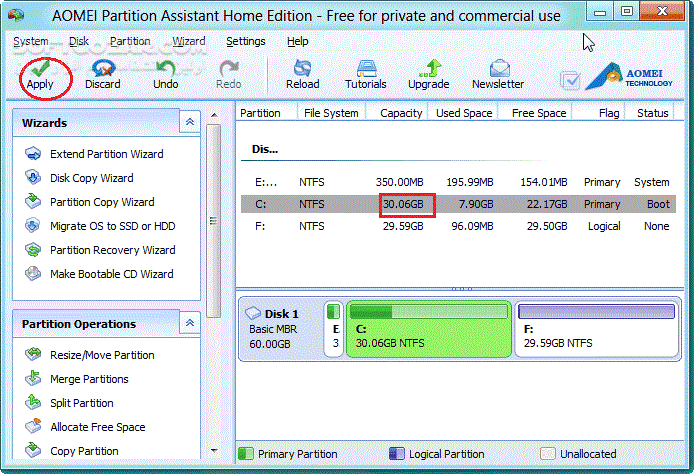 دانلود AOMEI Partition Assistant Technician 10.9.2 + WinPE - دانلود پارتیشن اسیستنت - سافت گذر