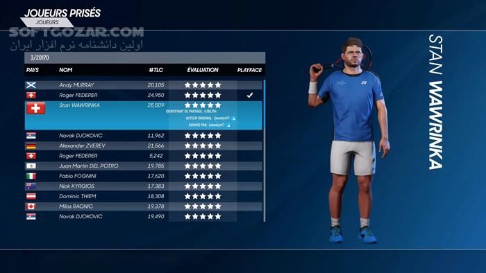 دانلود AO Tennis 2 - دانلود بازی تنیس برای کامپیوتر - سافت گذر