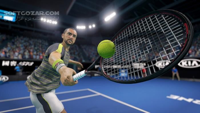 دانلود AO Tennis 2 - دانلود بازی تنیس برای کامپیوتر - سافت گذر