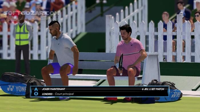 دانلود AO Tennis 2 - دانلود بازی تنیس برای کامپیوتر - سافت گذر