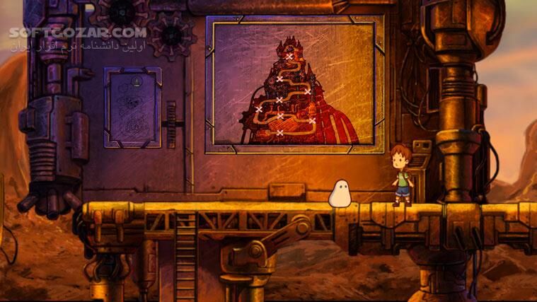 دانلود A Boy and His Blob - دانلود بازی پسرک و توده‌ی ژله‌ای - سافت گذر