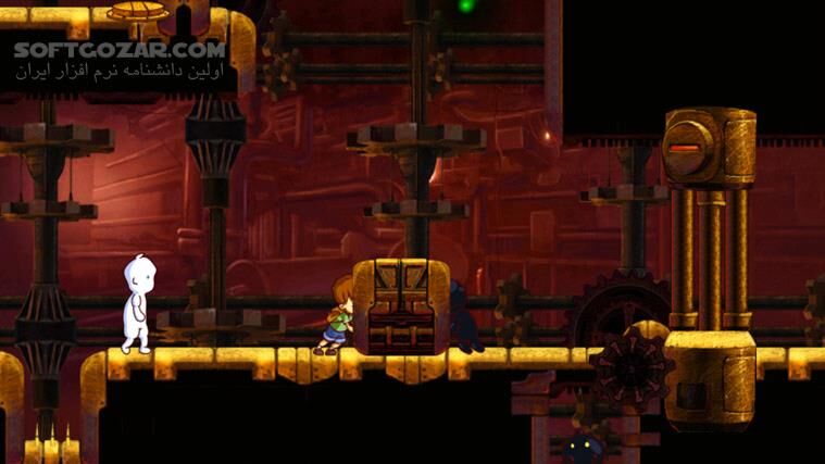 دانلود A Boy and His Blob - دانلود بازی پسرک و توده‌ی ژله‌ای - سافت گذر