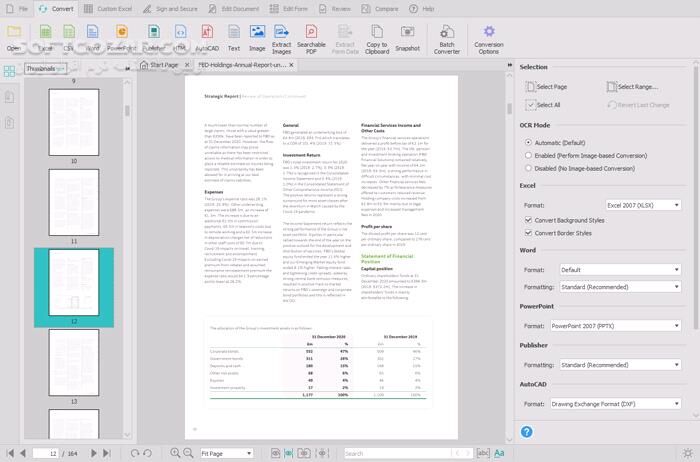 دانلود Able2Extract Professional 20.0.6.0 - دانلود نرم افزار ساخت و ویرایش فایل پی دی اف - سافت گذر