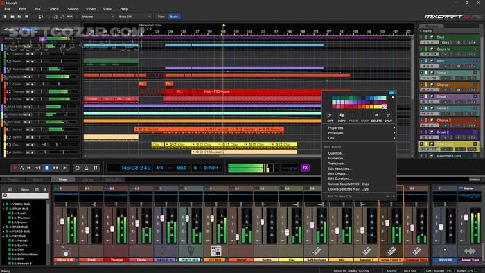 دانلود Acoustica Mixcraft 10.6 Recording Studio Build 636 - دانلود استودیوی مجازی - سافت گذر