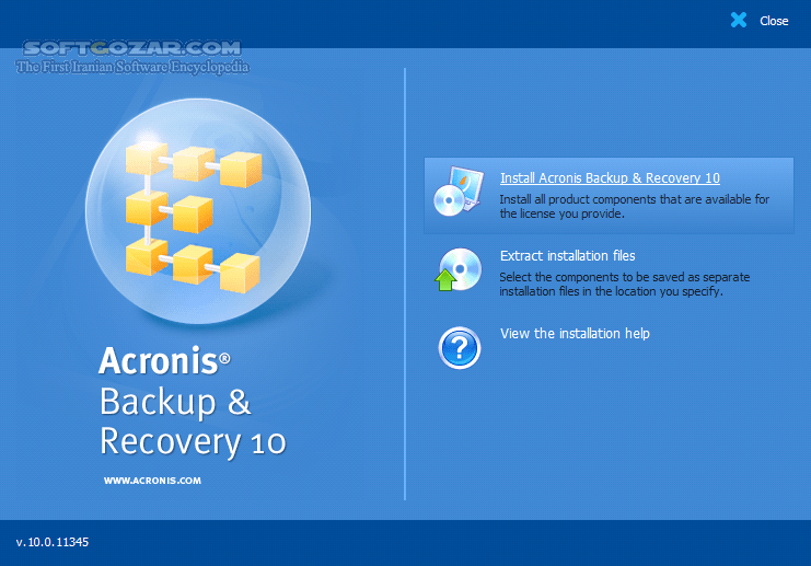 دانلود Acronis Backup Advanced 11.7.50230 + Bootable ISO - دانلود اکرونیس بکاپ ریکاوری - سافت گذر
