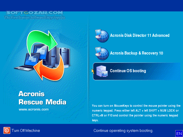 دانلود Acronis Boot Collection - September 2014 - دانلود بهترین ابزارهای بوت شرکت اکرونیس - سافت گذر