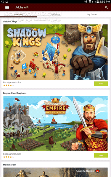 دانلود Adobe AIR 32.0.0.141 for Android +2.3 - دانلود ادوب ایر برای اندروید - سافت گذر