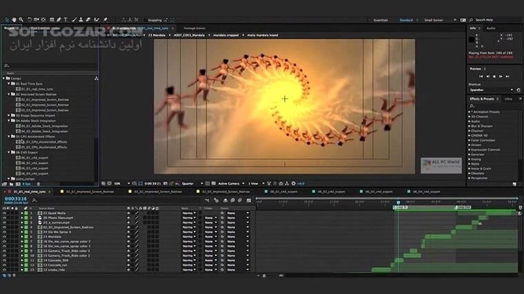 دانلود Adobe After Effects 2025 25.6 / 2024  / 2023 / 2022 / 2021 / 2020 / macOS - دانلود ادوب افتر افکتس - سافت گذر