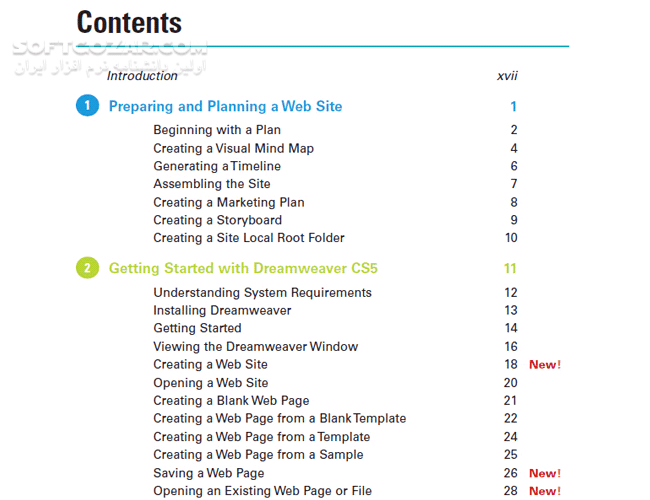 دانلود Learning Adobe Dreamweaver CS5 - دانلود کتاب آموزش ادوب دیریم ویور سی اس 5 - سافت گذر