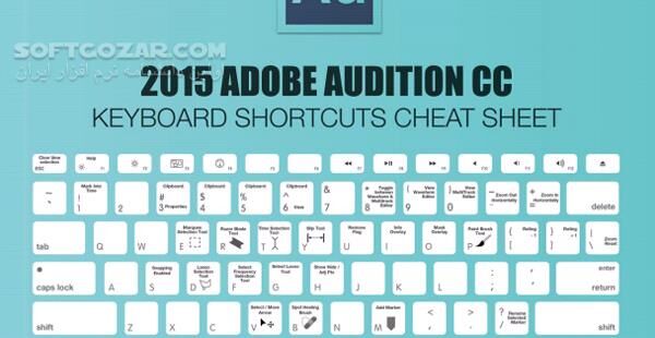 دانلود کلیدهای میانبر نرم افزارهای شرکت Adobe - دانلود کتاب آموزش نرم افزارهای آدوب - سافت گذر