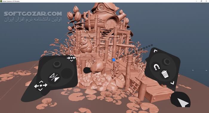 دانلود Adobe Substance 3D Modeler 1.22.4 - دانلود مدلسازی سه بعدی - سافت گذر