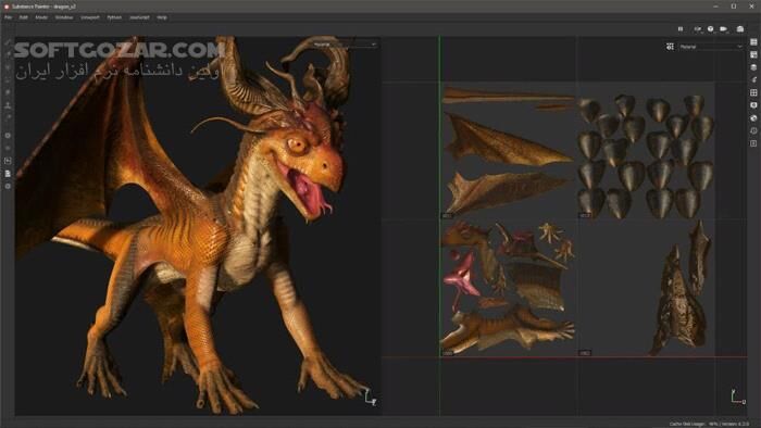 دانلود Adobe Substance 3D Painter 11.1.0 - دانلود نقاشی سه بعدی - سافت گذر