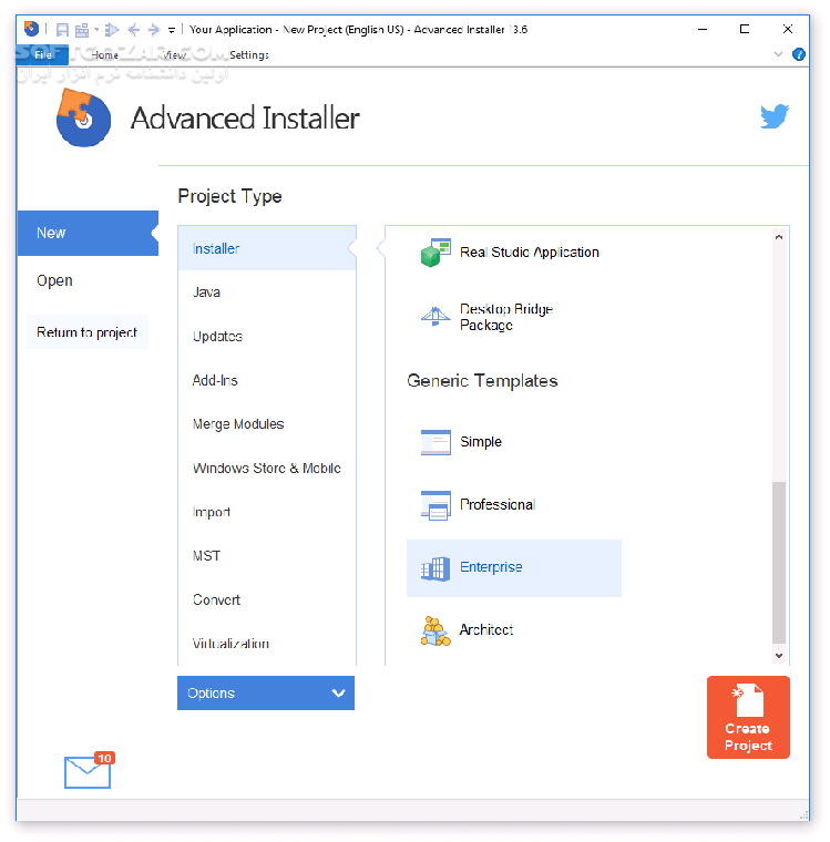 دانلود Advanced Installer Architect 23.3.0 - دانلود ساخت نصاب نرم افزار ساخت فایل ستاپ نرم افزار - سافت گذر