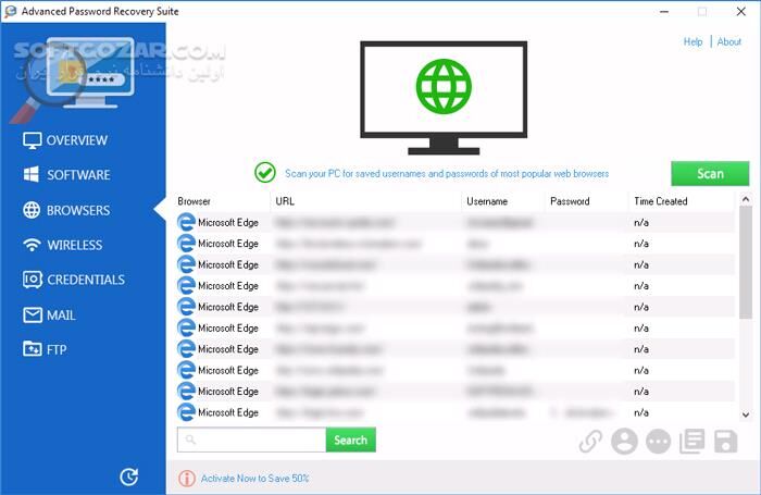 دانلود Advanced Password Recovery Suite 2.3.0 - دانلود بازیابی پسوردهای فراموش شده - سافت گذر