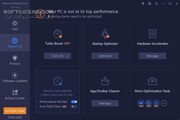 دانلود Advanced SystemCare Pro 19.0.1.160 / Ultimate 18.0.0.85 - دانلود ادوانس سیستم کر - سافت گذر