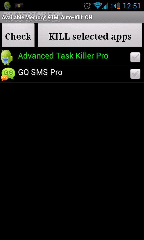دانلود Advanced Task Killer Pro 2.1.3B213 for Android +1.6 - دانلود بستن برنامه های در حال اجرا برای اندروید - سافت گذر