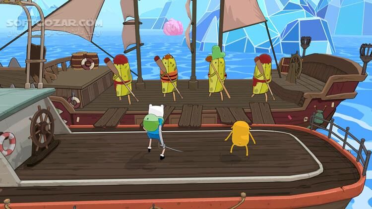 دانلود Adventure Time Pirates of the Enchiridion - دانلود بازی ماجراجویانه - سافت گذر