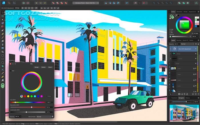 دانلود Affinity Designer 2.6.5.3782 - دانلود طراحی گرافیک برداری - سافت گذر