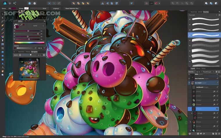 دانلود Affinity Photo 2.6.5.3782 / macOS - دانلود روتوش عکس افینیتی فوتو - سافت گذر