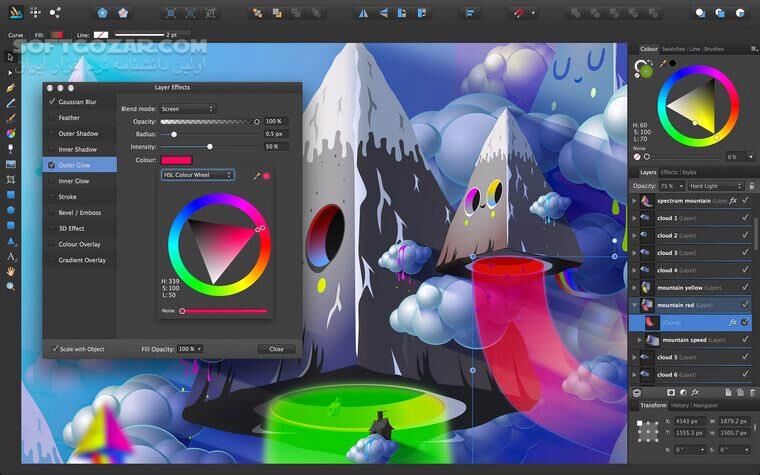 دانلود Affinity Photo 2.6.5.3782 / macOS - دانلود روتوش عکس افینیتی فوتو - سافت گذر