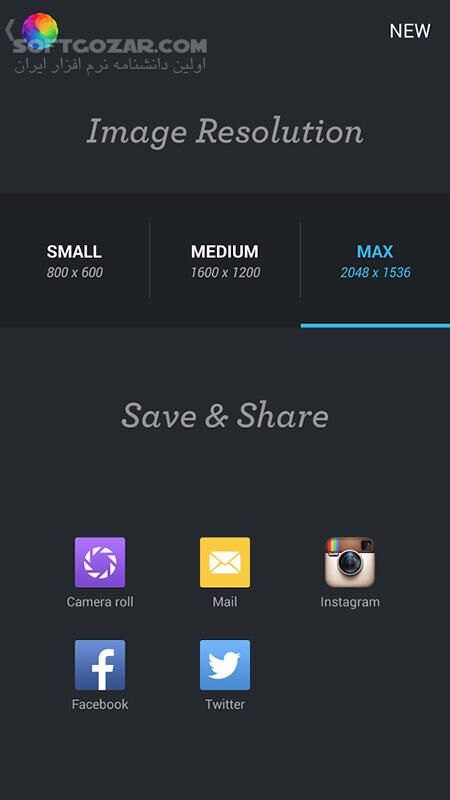 دانلود Afterlight 1.0.6 for Android 4.0.3 - دانلود افکت گذاری قدرتمند بر روی تصاویر برای اندروید - سافت گذر