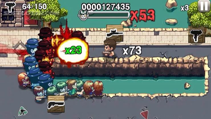 دانلود Age of Zombies 1.2.82 for Android +2.3 - دانلود بازی عصر زامبی ها برای اندروید - سافت گذر