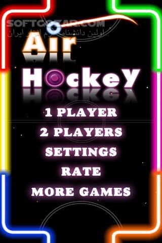 دانلود Air Hockey Deluxe 1.8 for Android - دانلود هاکی برای اندروید - سافت گذر