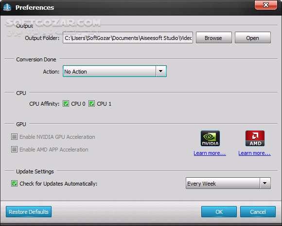 دانلود Aiseesoft 3D Converter 6.5.20 - دانلود تبدیل فیلم دو بعدی به سه بعدی - سافت گذر