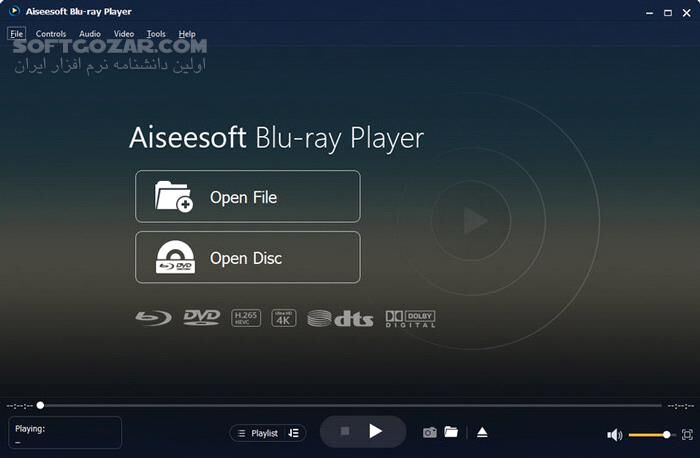 دانلود Aiseesoft Blu-ray Player 6.7.76 - دانلود پخش کننده بلوری - سافت گذر