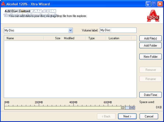 دانلود Alcohol 120% v2.1.1.2201 - دانلود درایو مجازی و رایت DVD - سافت گذر