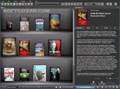 دانلود Alfa eBooks Manager Pro / Web 9.4.8.1 - دانلود مدیریت کتاب های دیجیتال آلفا ایبوک - سافت گذر
