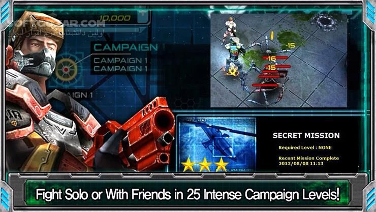 دانلود Alien Shooter EX 1.02.09 for Android - دانلود بازی آلین تیرانداز برای اندروید - سافت گذر