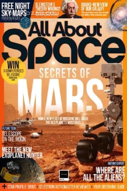 دانلود مجله تخصصی در محوریت نجوم و ستاره شناسی - دانلود کتاب مجله All About Space - سافت گذر