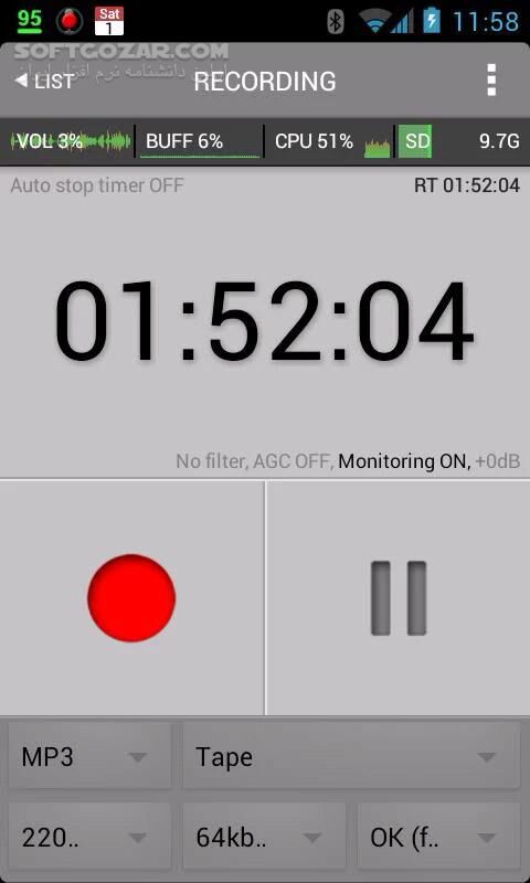 دانلود All That Recorder 3.8.8 for Android +2.2 - دانلود ضبط صوت برای اندروید - سافت گذر