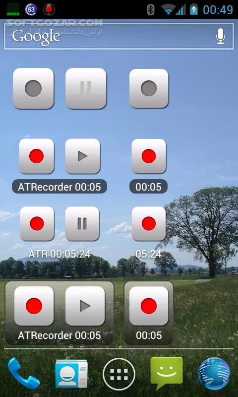 دانلود All That Recorder 3.8.8 for Android +2.2 - دانلود ضبط صوت برای اندروید - سافت گذر