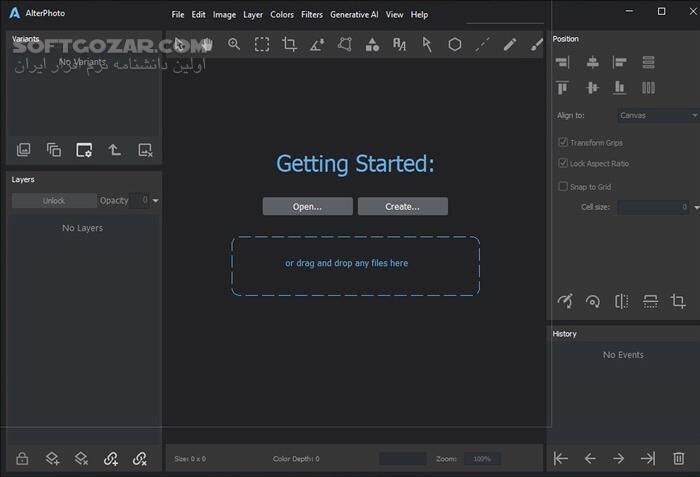 دانلود AlterPhoto 3.1 - دانلود ویرایش عکس - سافت گذر